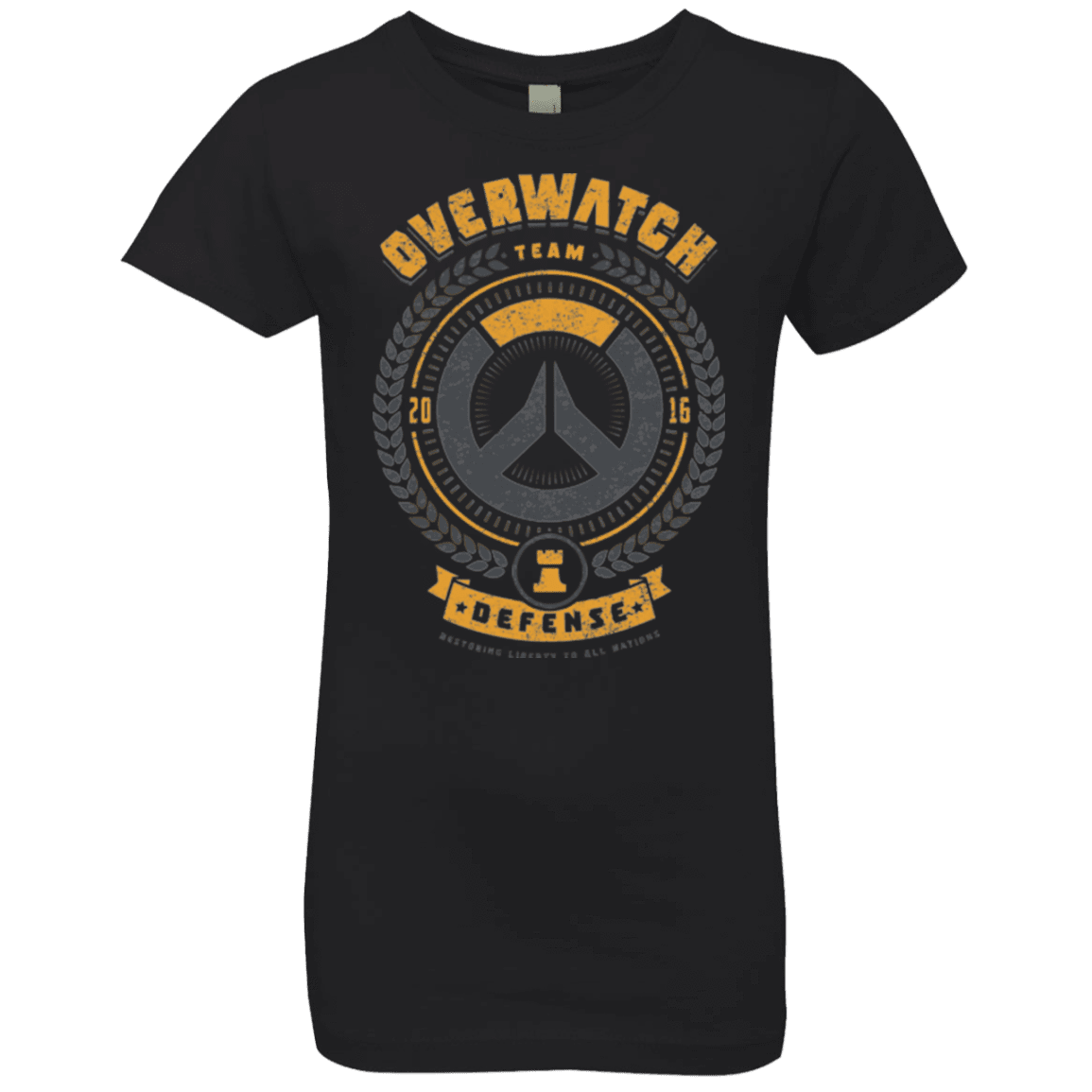 T-Shirts Black / YXS Defense Team Girls Premium T-Shirt