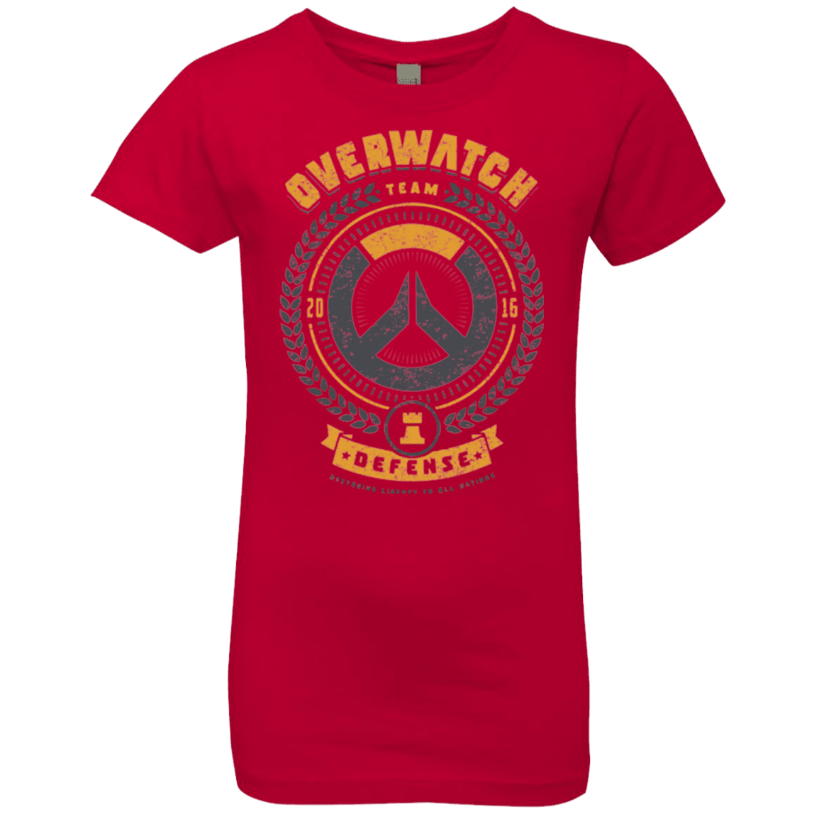 T-Shirts Red / YXS Defense Team Girls Premium T-Shirt