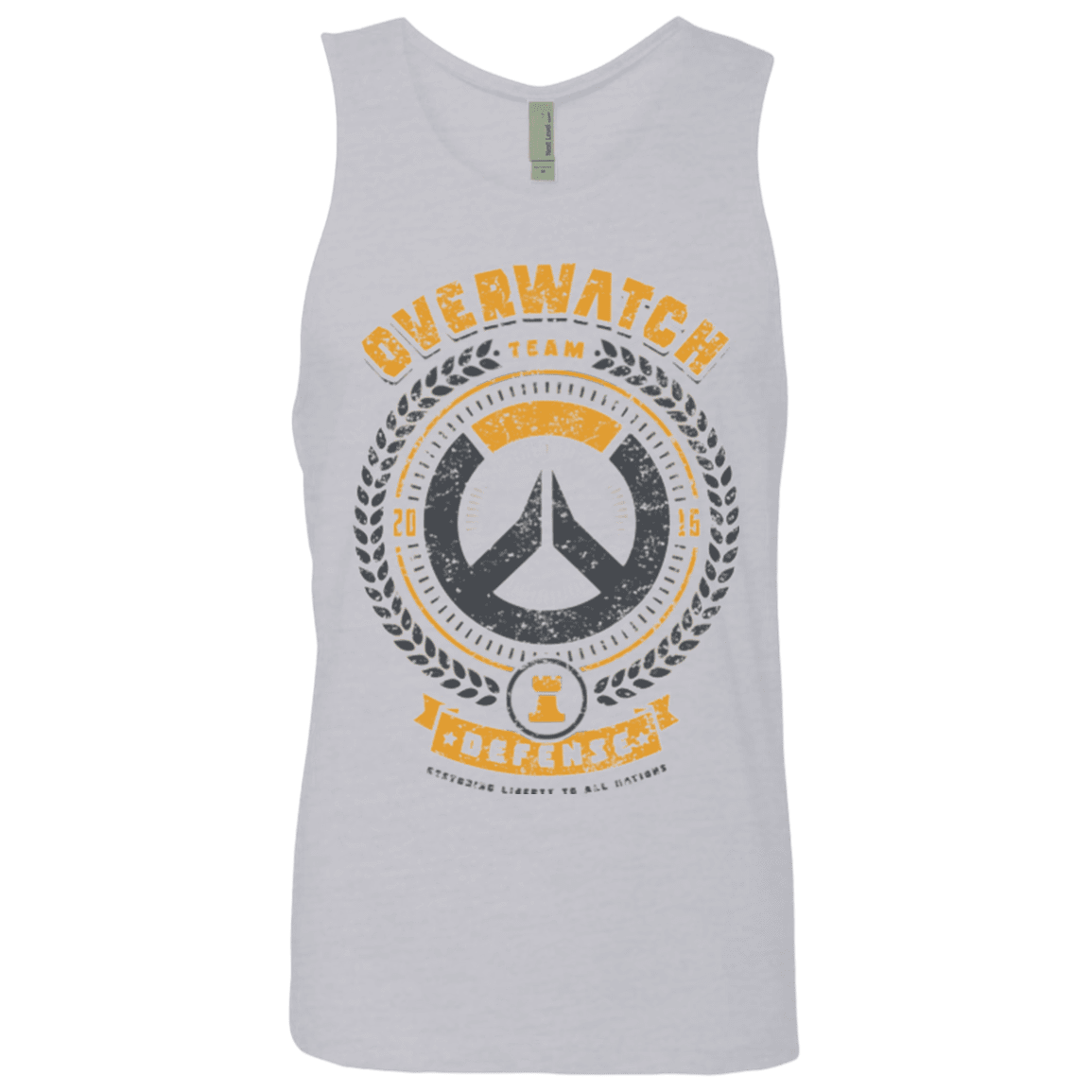 T-Shirts Heather Grey / Small Defense Team Men's Premium Tank Top