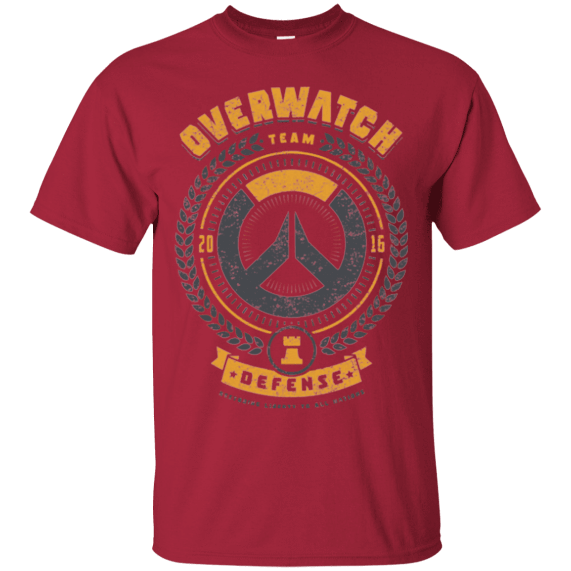 T-Shirts Cardinal / Small Defense Team T-Shirt