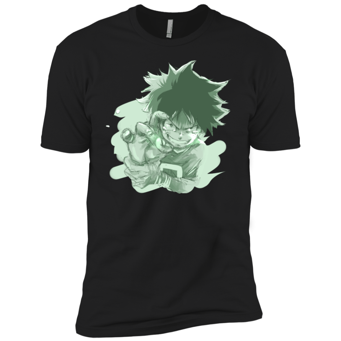 T-Shirts Black / YXS Deku Sketch Boys Premium T-Shirt