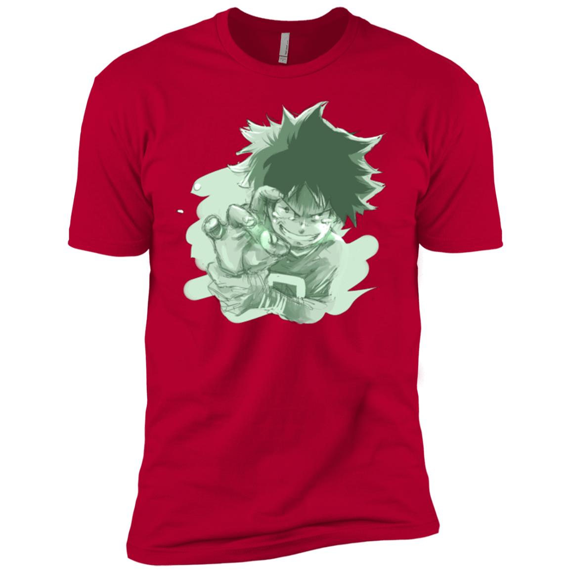 T-Shirts Red / YXS Deku Sketch Boys Premium T-Shirt