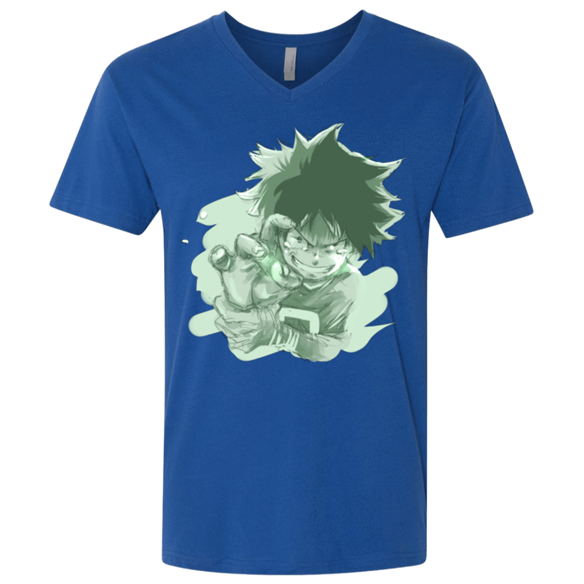 T-Shirts Royal / X-Small Deku Sketch Men's Premium V-Neck
