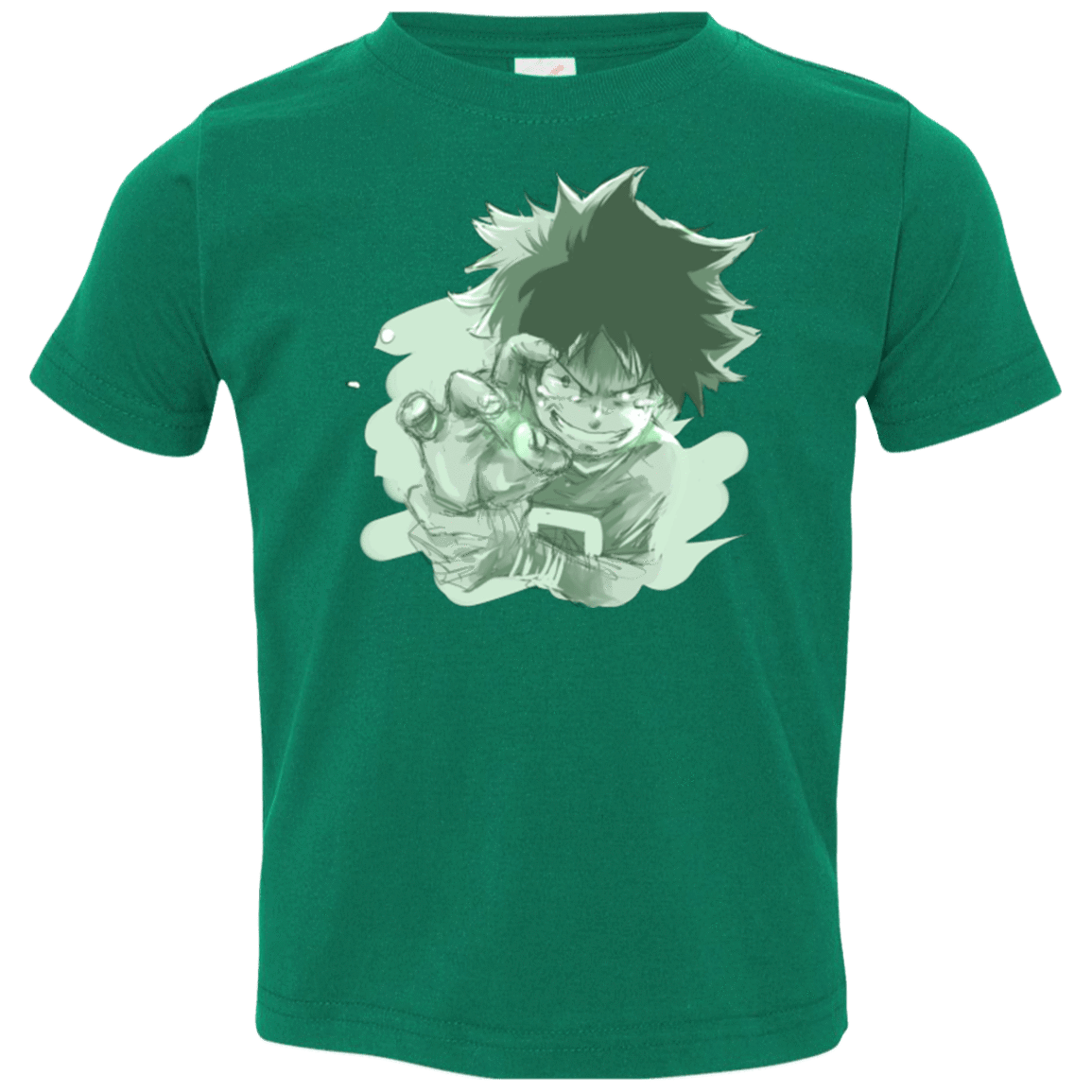 T-Shirts Kelly / 2T Deku Sketch Toddler Premium T-Shirt