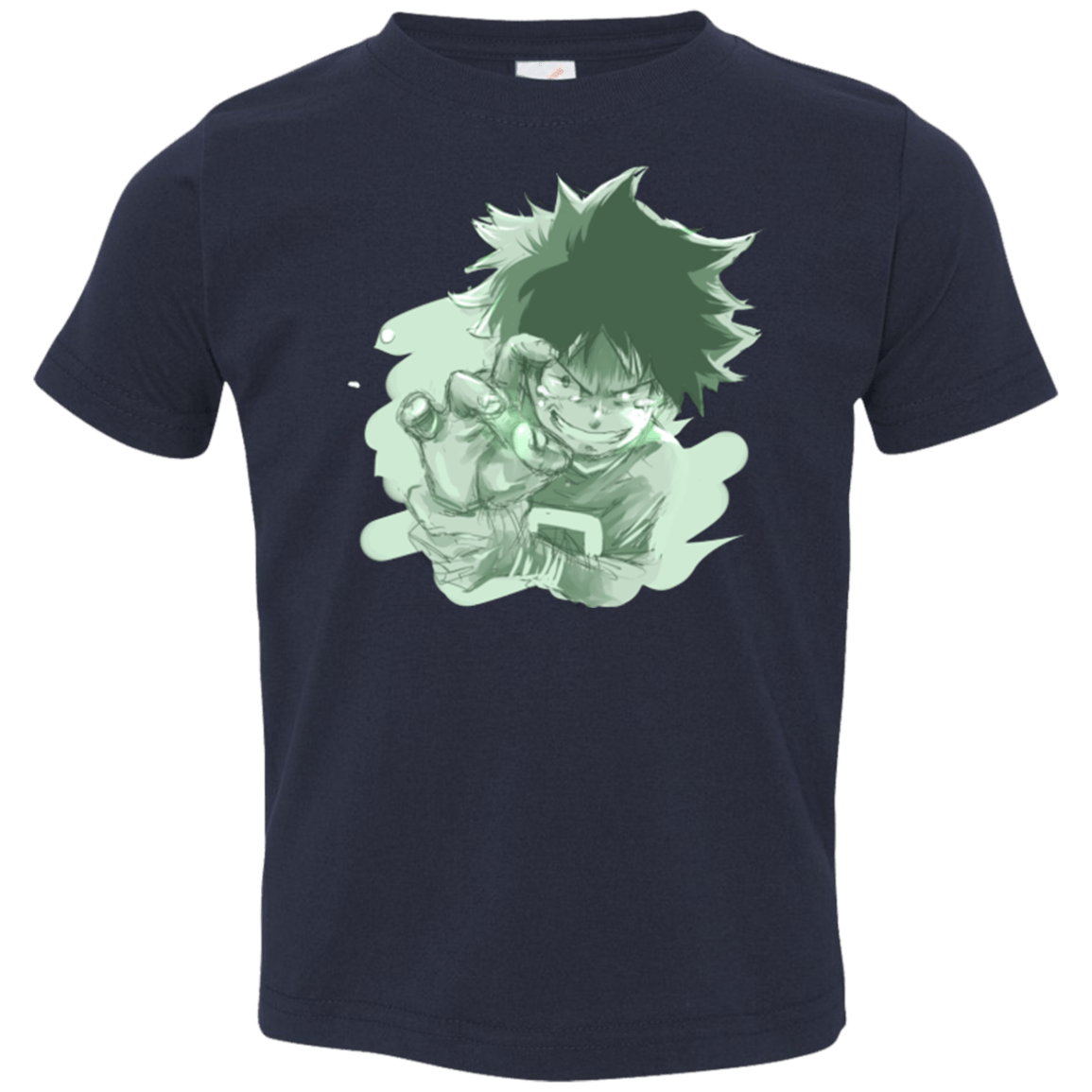 T-Shirts Navy / 2T Deku Sketch Toddler Premium T-Shirt