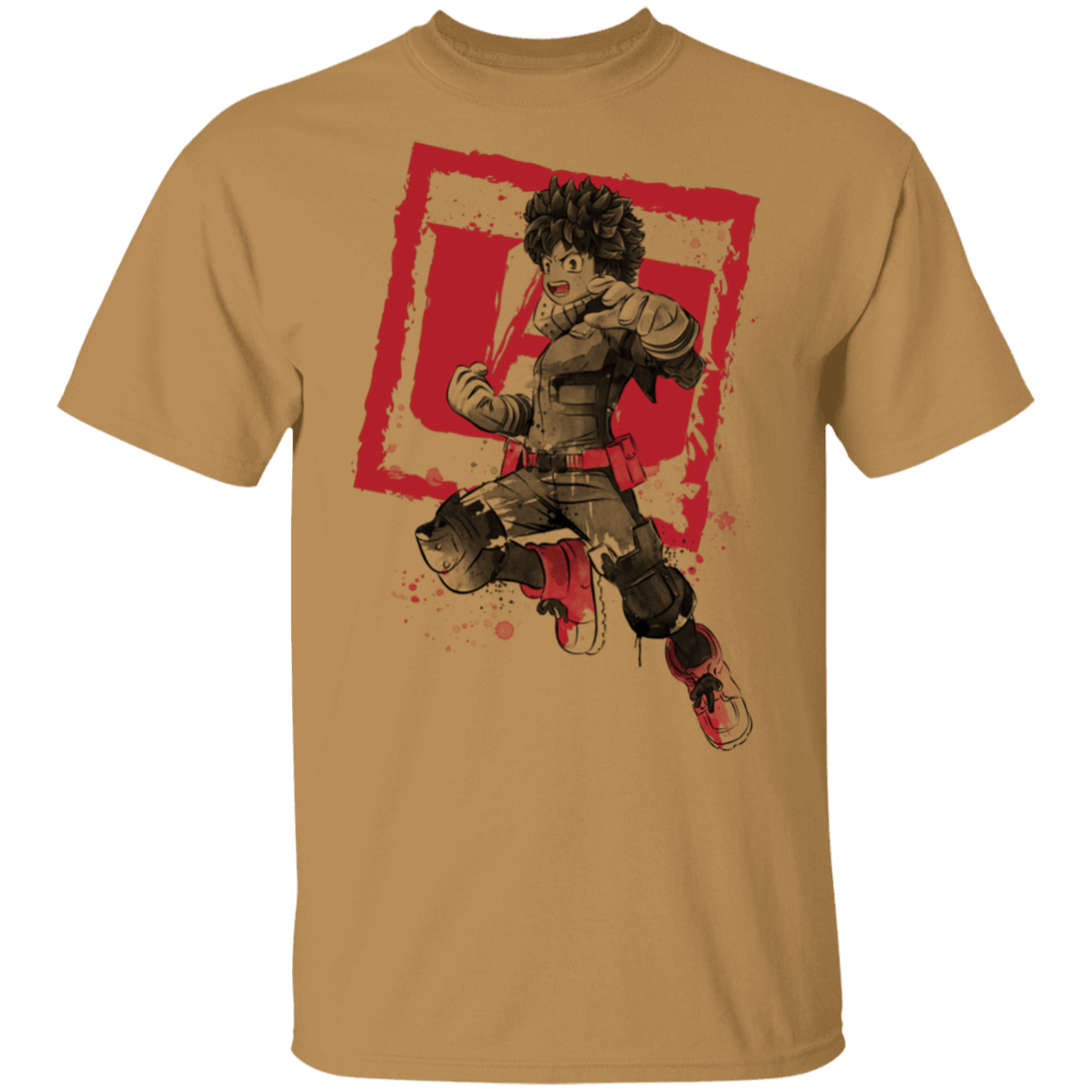 T-Shirts Old Gold / S Deku sumi-e T-Shirt