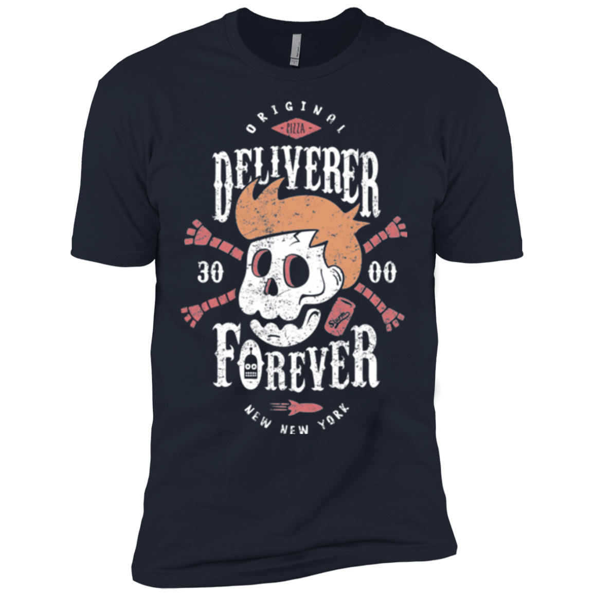 T-Shirts Midnight Navy / X-Small Deliverer Forever Men's Premium T-Shirt