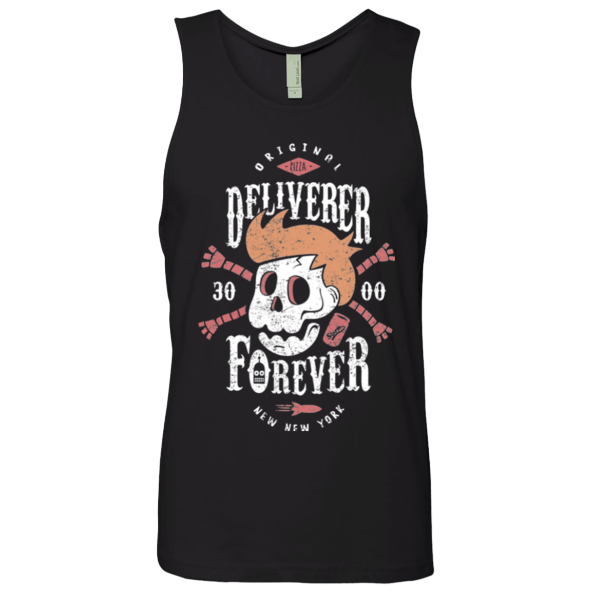 T-Shirts Black / Small Deliverer Forever Men's Premium Tank Top