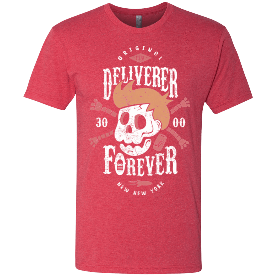 T-Shirts Vintage Red / Small Deliverer Forever Men's Triblend T-Shirt