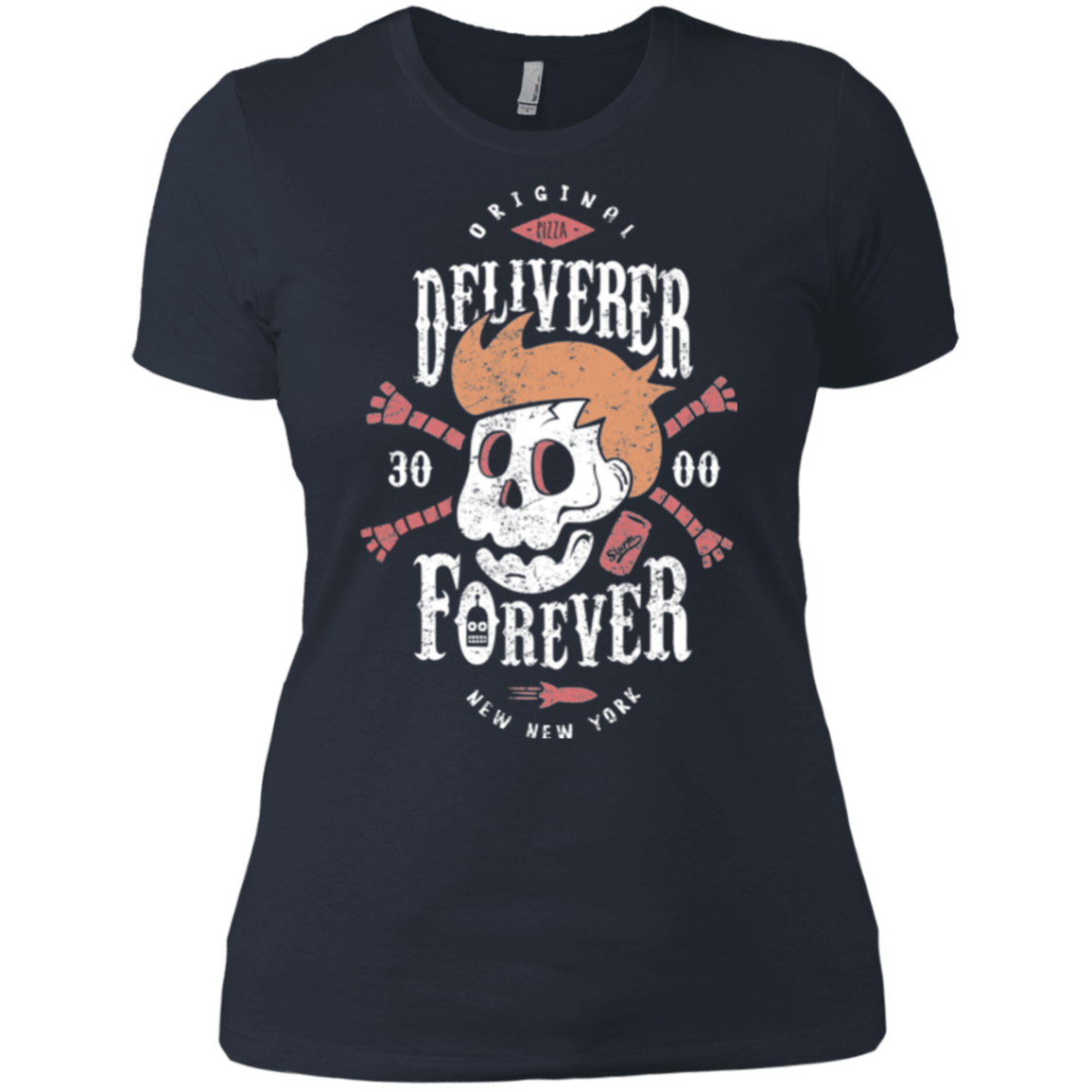 T-Shirts Indigo / X-Small Deliverer Forever Women's Premium T-Shirt