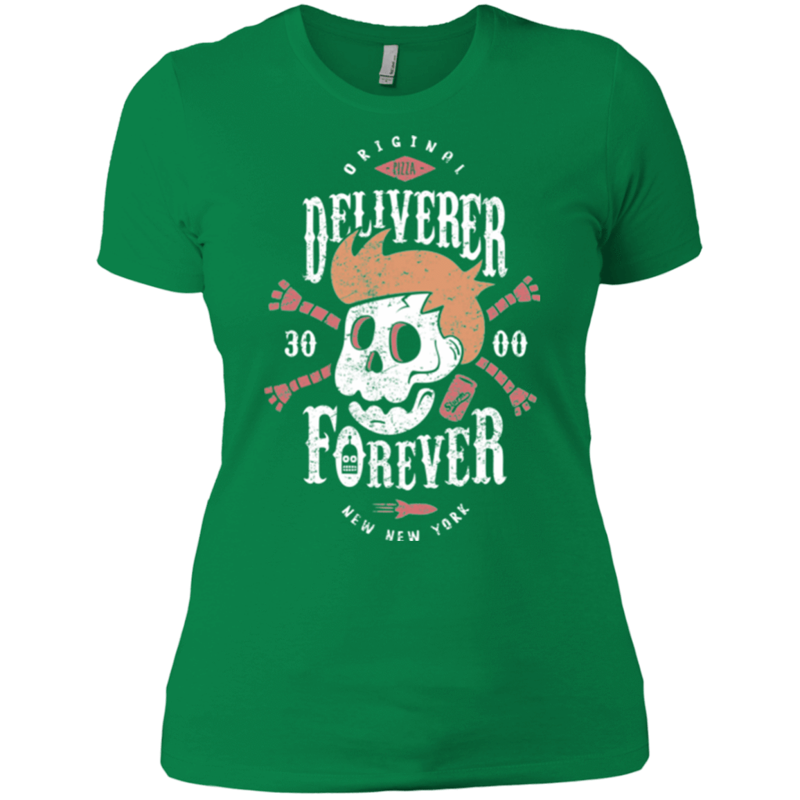 T-Shirts Kelly Green / X-Small Deliverer Forever Women's Premium T-Shirt
