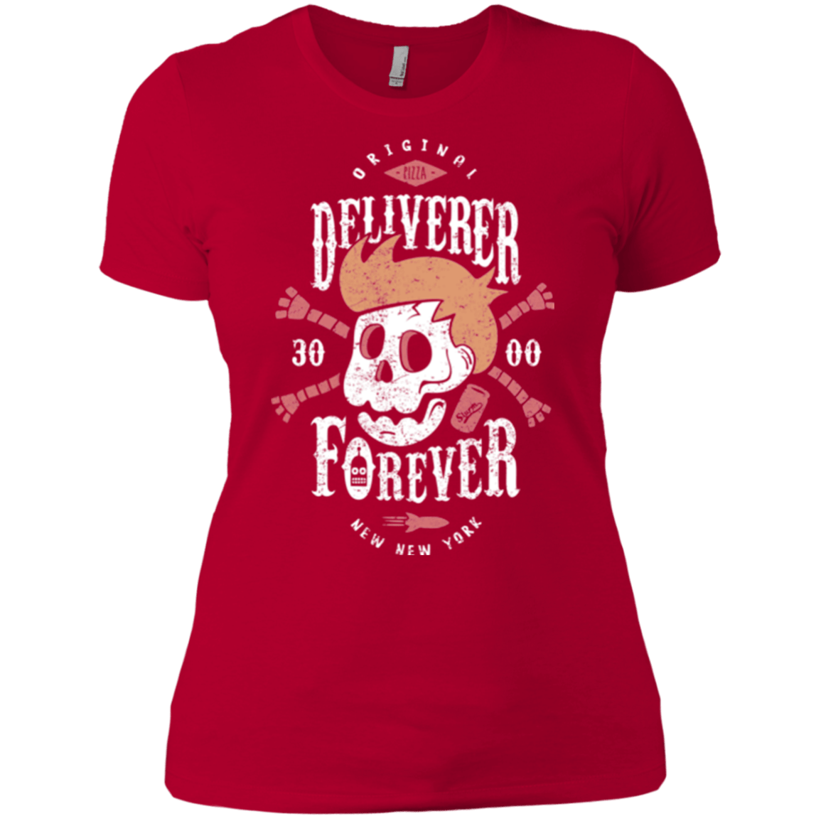 T-Shirts Red / X-Small Deliverer Forever Women's Premium T-Shirt