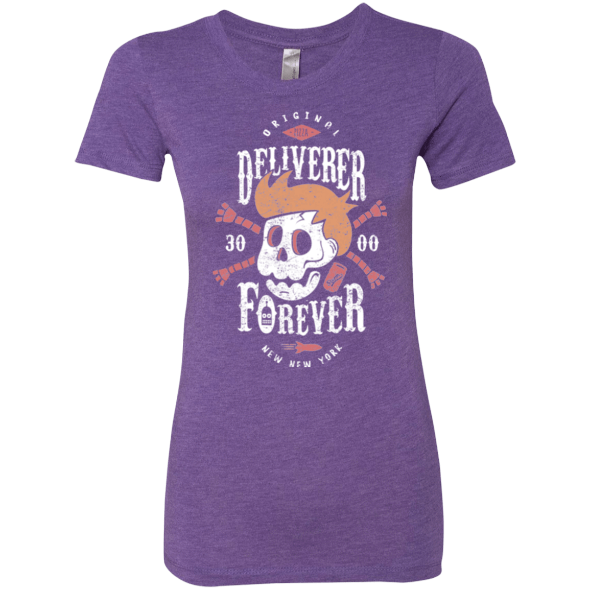 T-Shirts Purple Rush / Small Deliverer Forever Women's Triblend T-Shirt