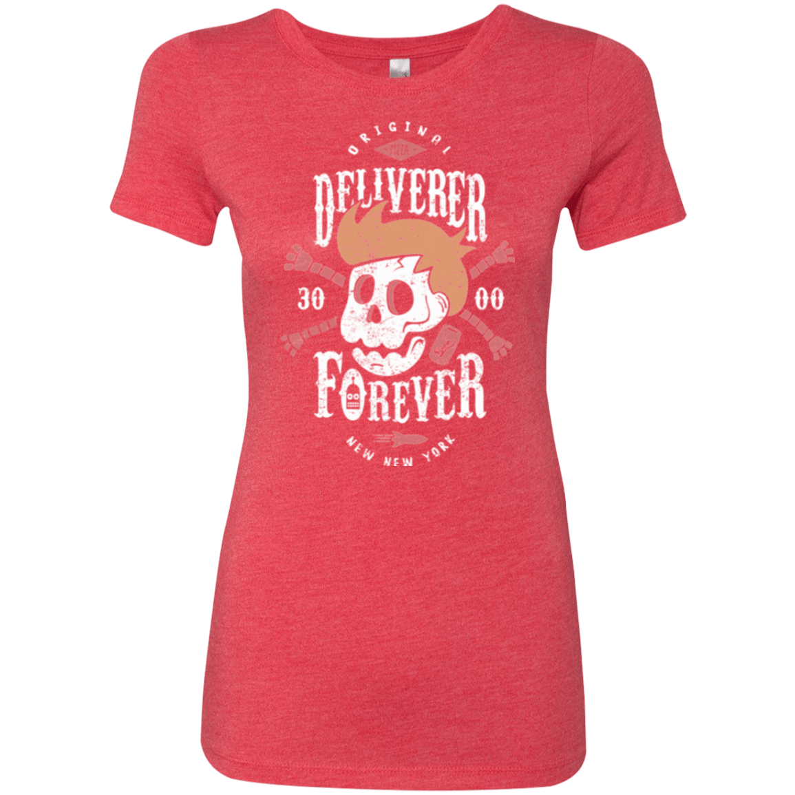 T-Shirts Vintage Red / Small Deliverer Forever Women's Triblend T-Shirt