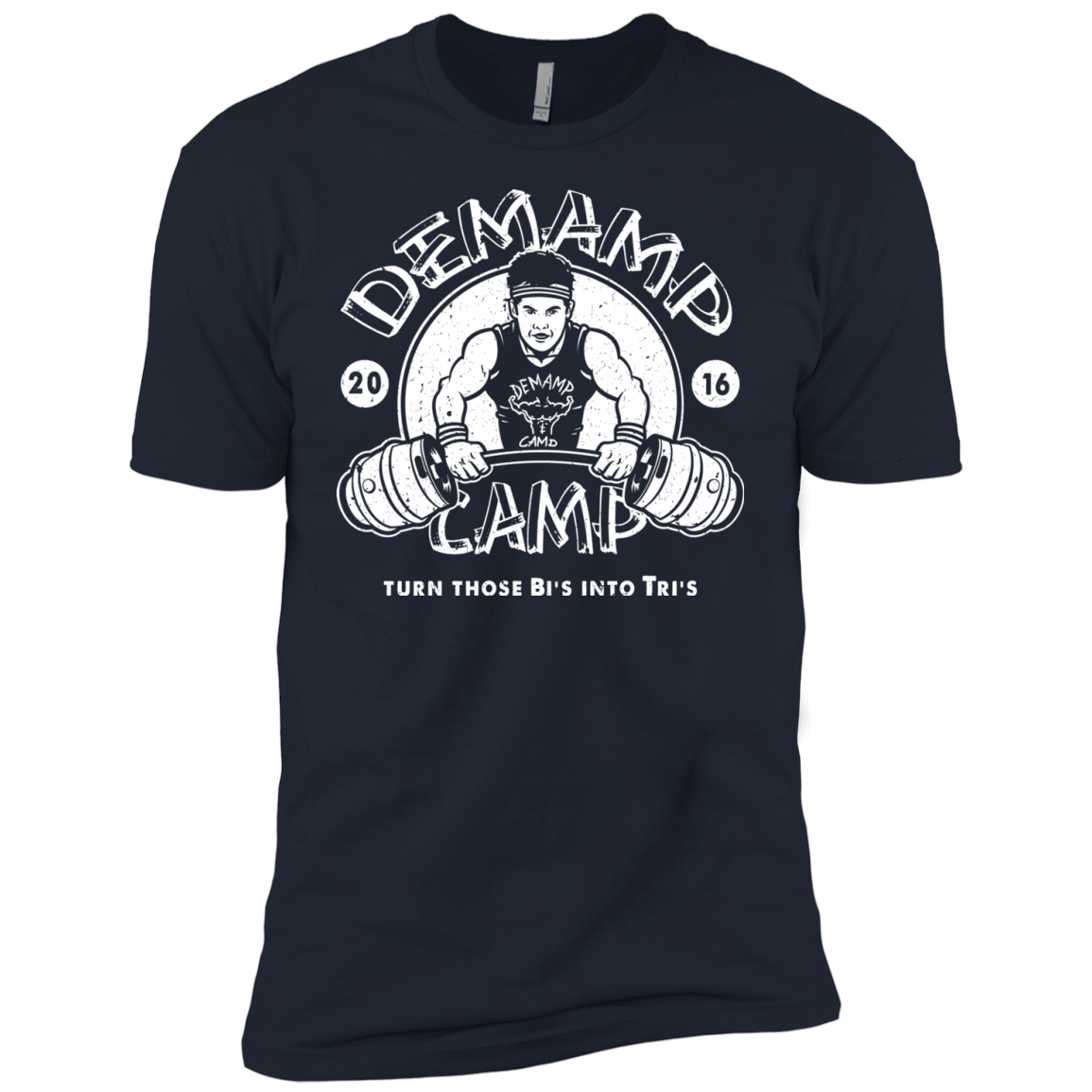 T-Shirts Midnight Navy / YXS Demamp Camp Boys Premium T-Shirt