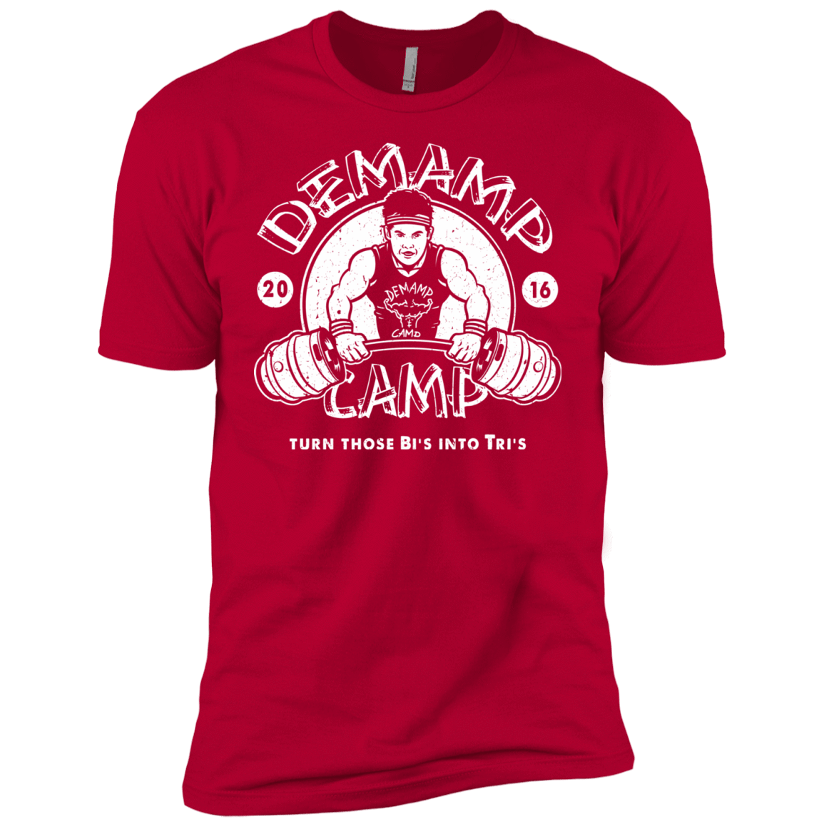 T-Shirts Red / YXS Demamp Camp Boys Premium T-Shirt