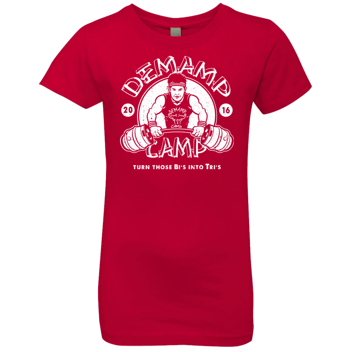 T-Shirts Red / YXS Demamp Camp Girls Premium T-Shirt