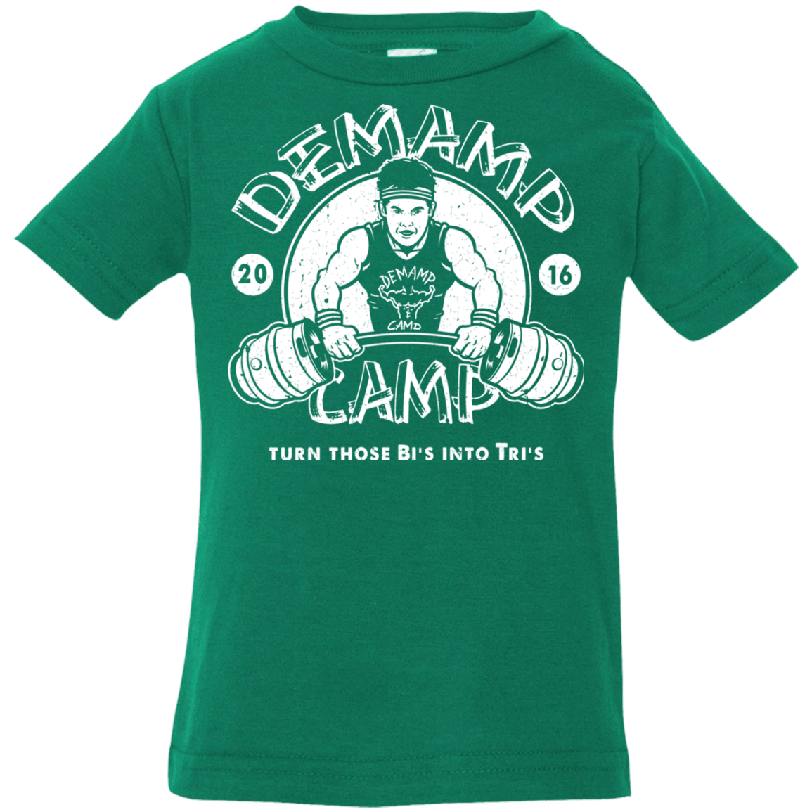 T-Shirts Kelly / 6 Months Demamp Camp Infant Premium T-Shirt