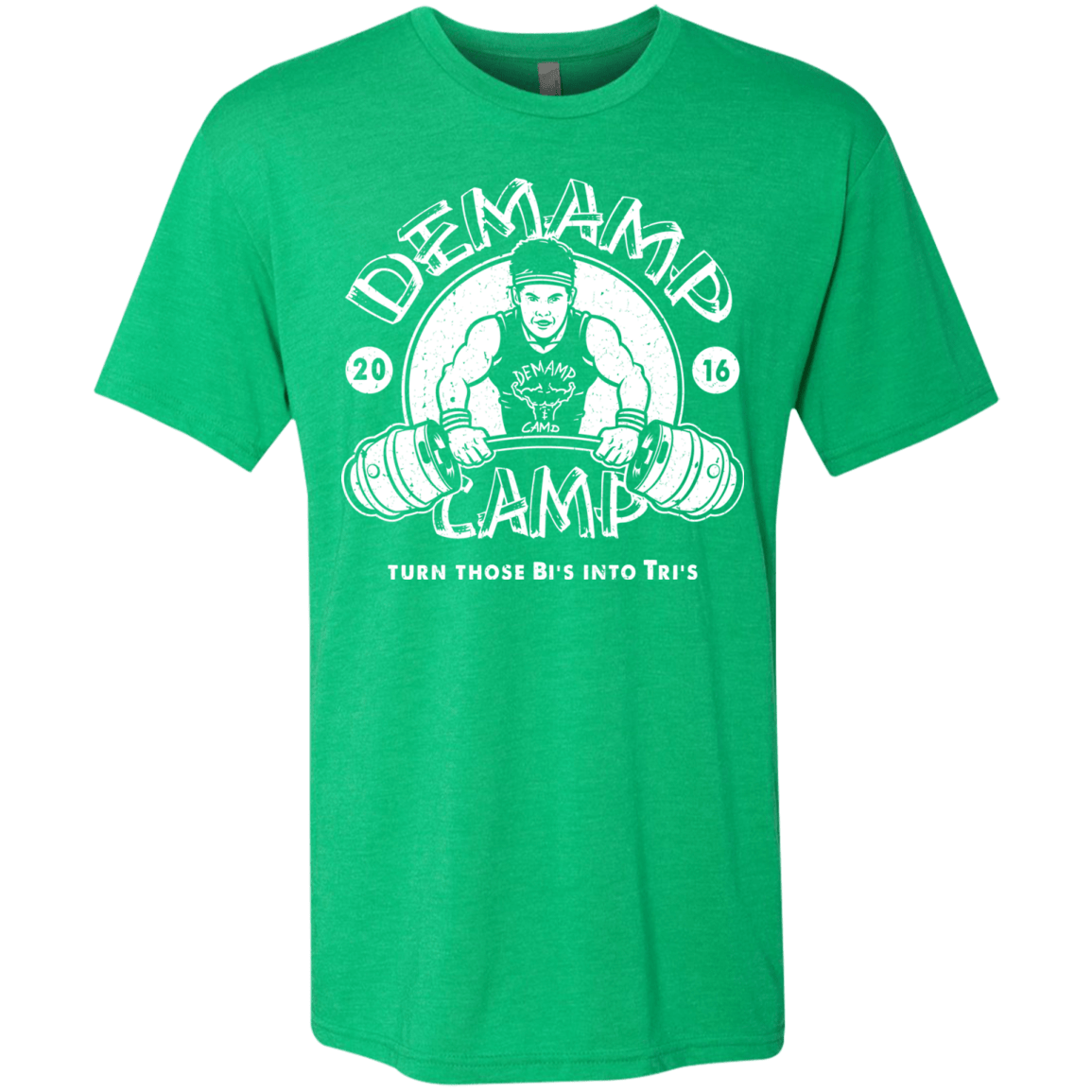 T-Shirts Envy / Small Demamp Camp Men's Triblend T-Shirt