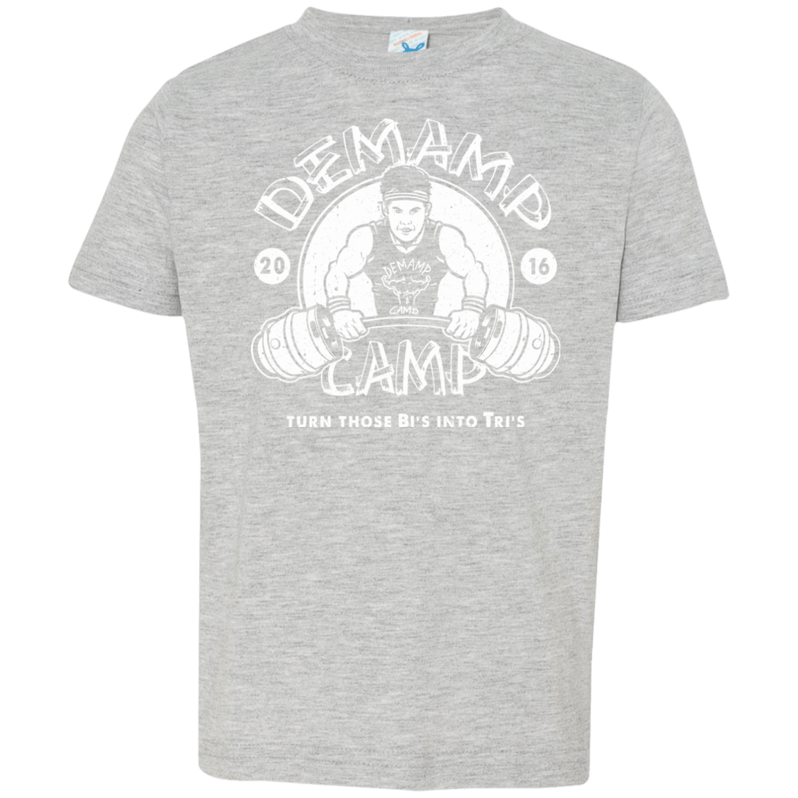 T-Shirts Heather / 2T Demamp Camp Toddler Premium T-Shirt