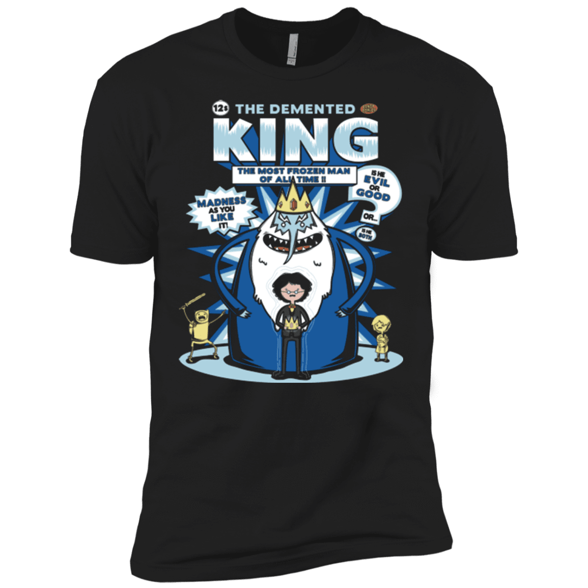 T-Shirts Black / X-Small Demented king Men's Premium T-Shirt