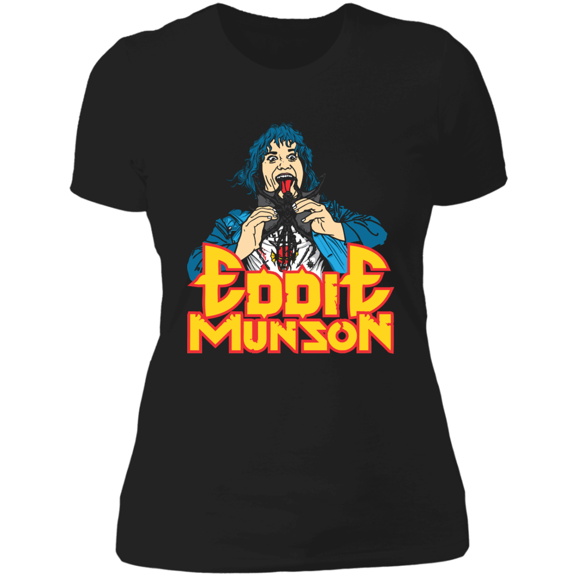 T-Shirts Black / X-Small Demobat Eater Women's Premium T-Shirt