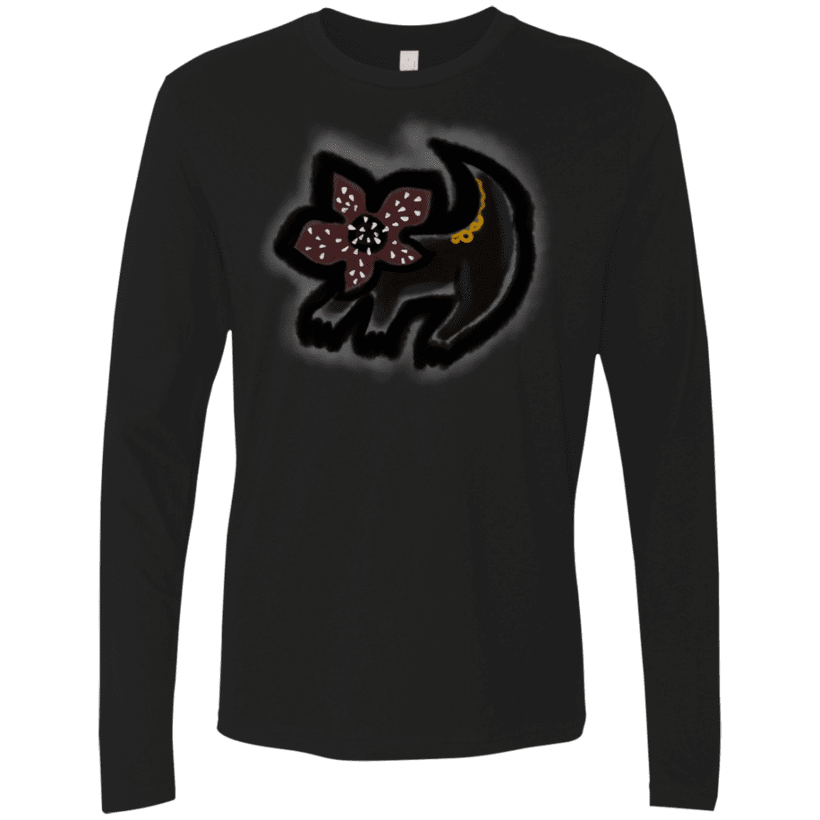 T-Shirts Black / S Demodog Rupestre Men's Premium Long Sleeve