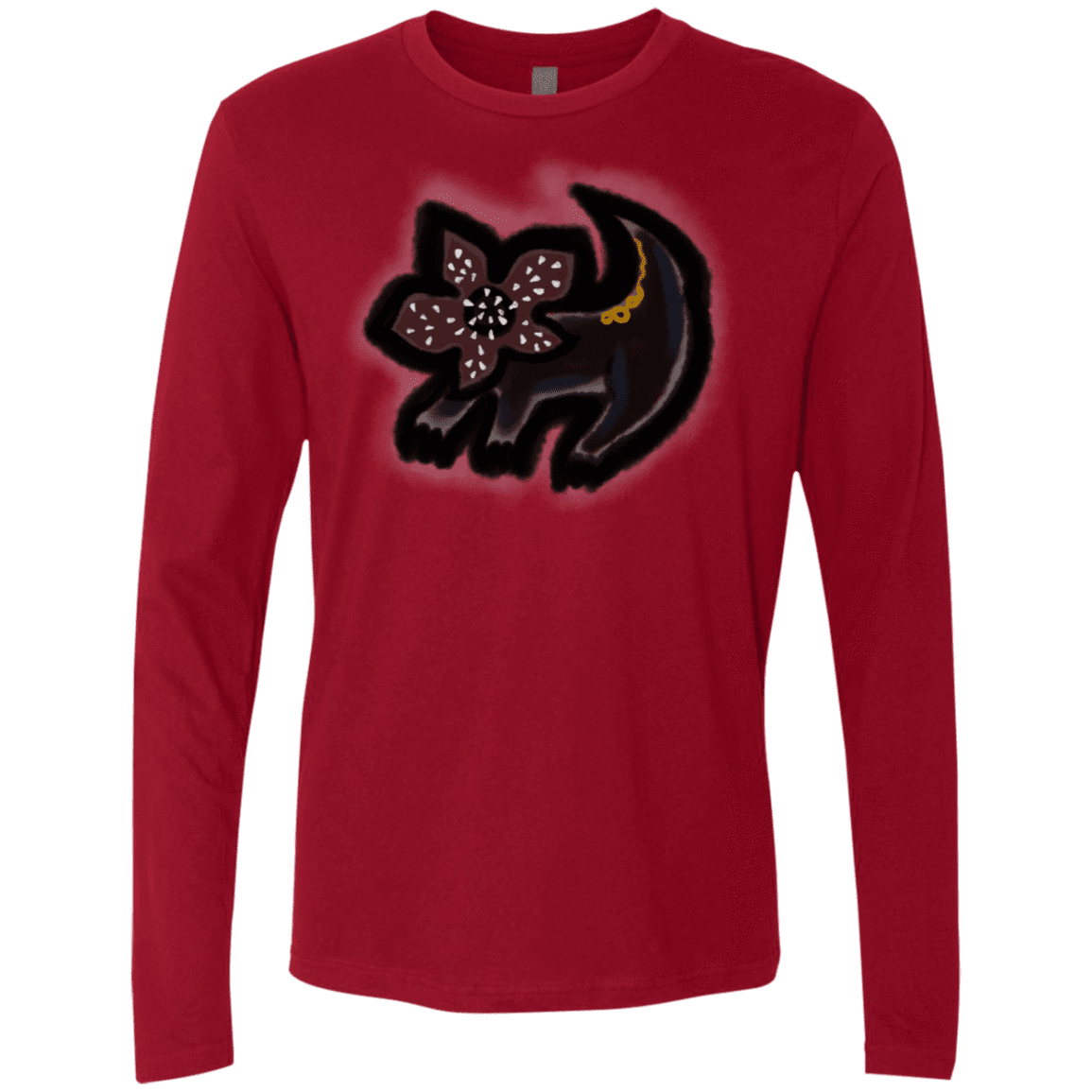 T-Shirts Cardinal / S Demodog Rupestre Men's Premium Long Sleeve