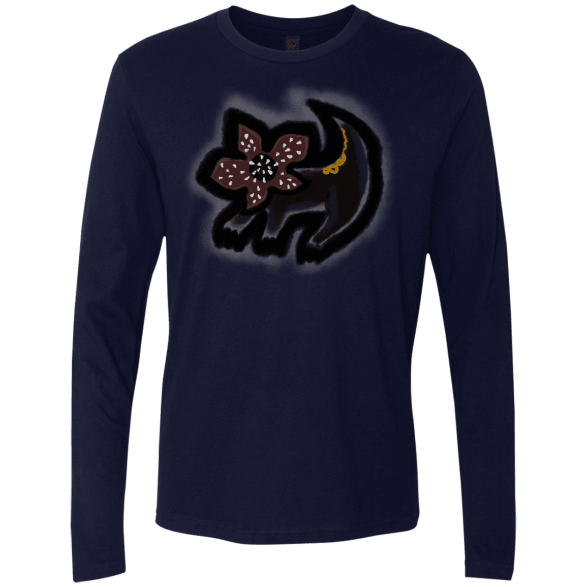 T-Shirts Midnight Navy / S Demodog Rupestre Men's Premium Long Sleeve