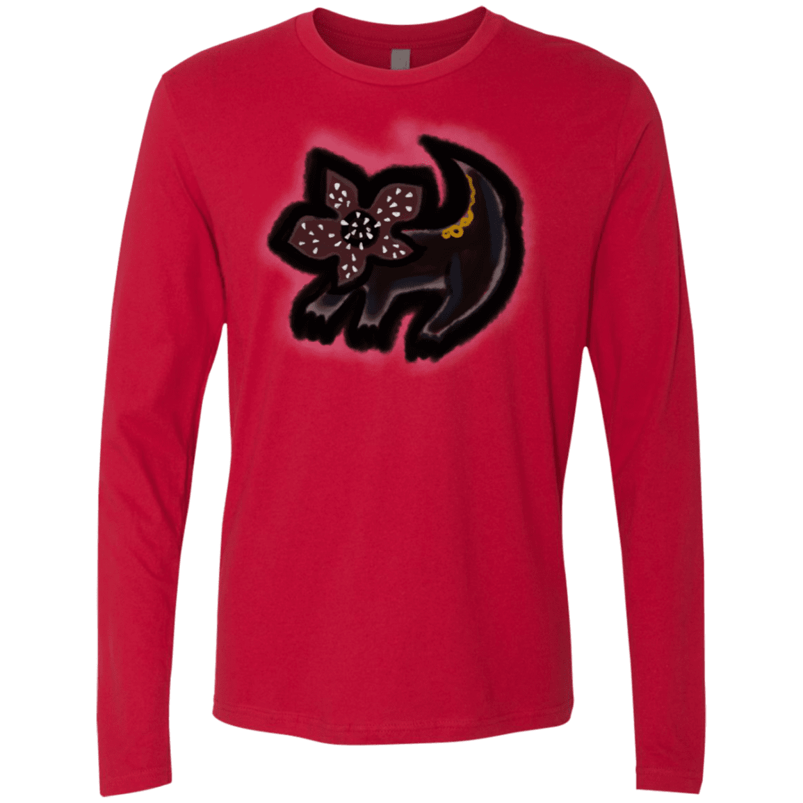 T-Shirts Red / S Demodog Rupestre Men's Premium Long Sleeve