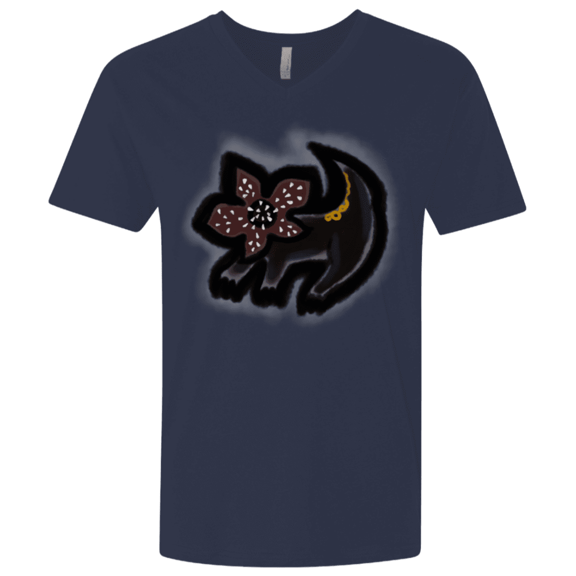 T-Shirts Midnight Navy / X-Small Demodog Rupestre Men's Premium V-Neck