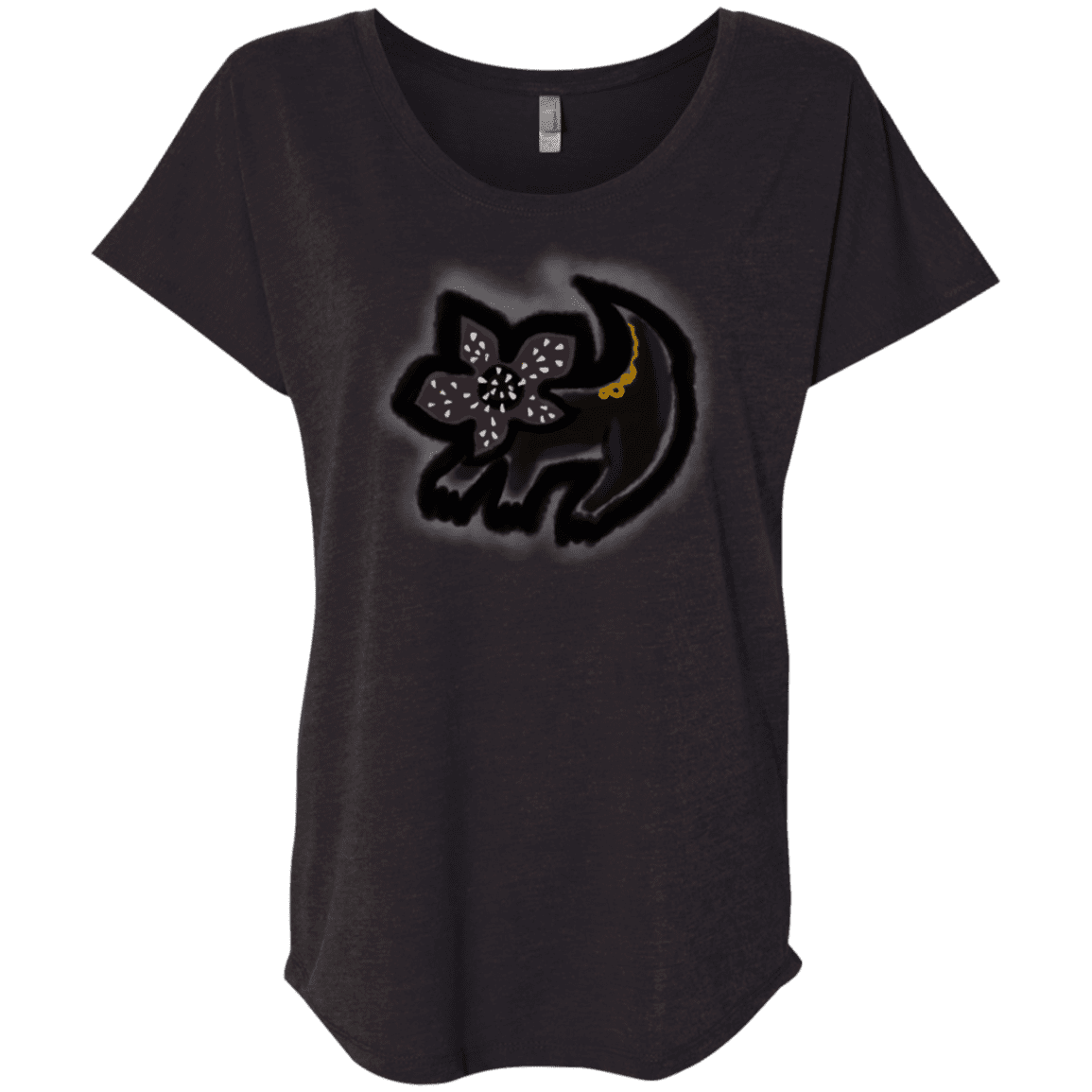 T-Shirts Vintage Black / X-Small Demodog Rupestre Triblend Dolman Sleeve