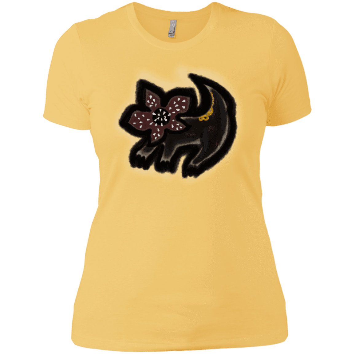 T-Shirts Banana Cream/ / X-Small Demodog Rupestre Women's Premium T-Shirt