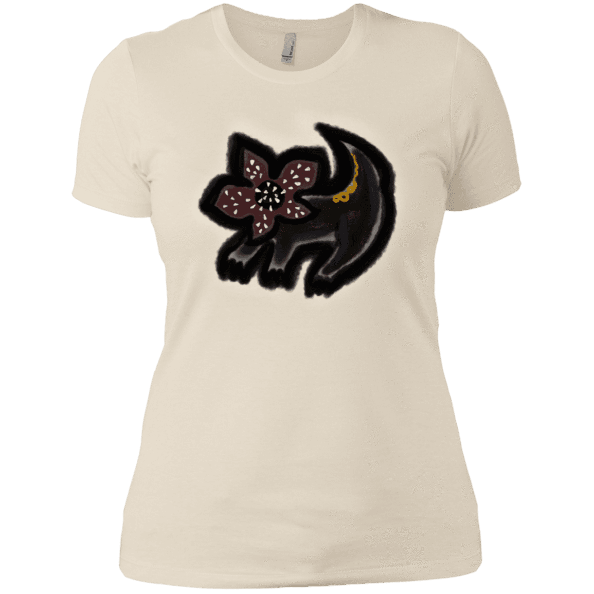 T-Shirts Ivory/ / X-Small Demodog Rupestre Women's Premium T-Shirt