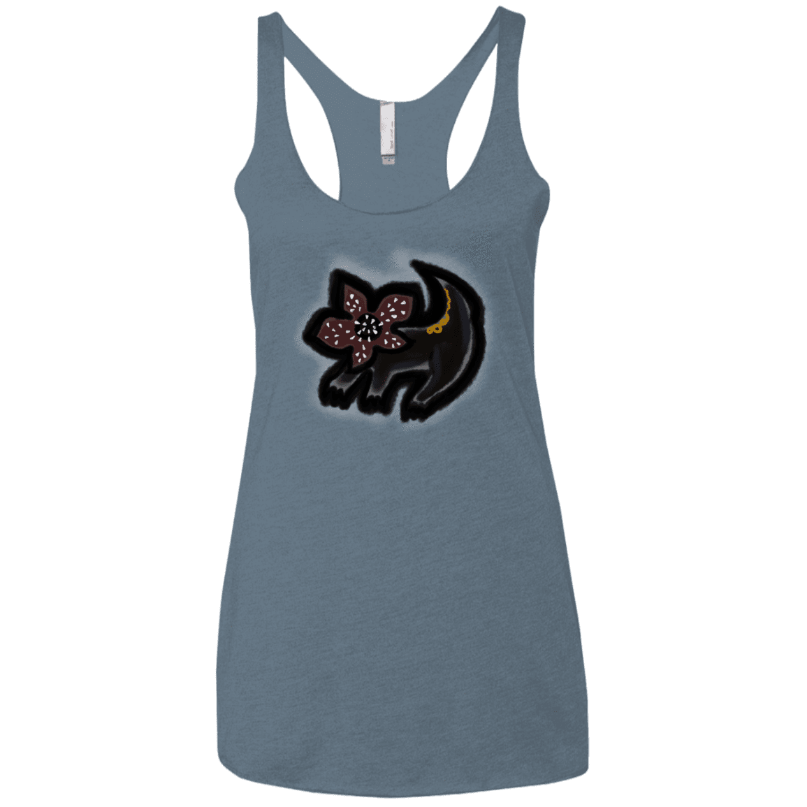T-Shirts Indigo / X-Small Demodog Rupestre Women's Triblend Racerback Tank