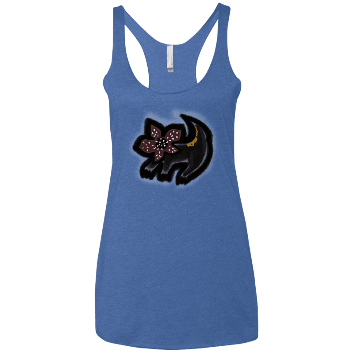 T-Shirts Vintage Royal / X-Small Demodog Rupestre Women's Triblend Racerback Tank