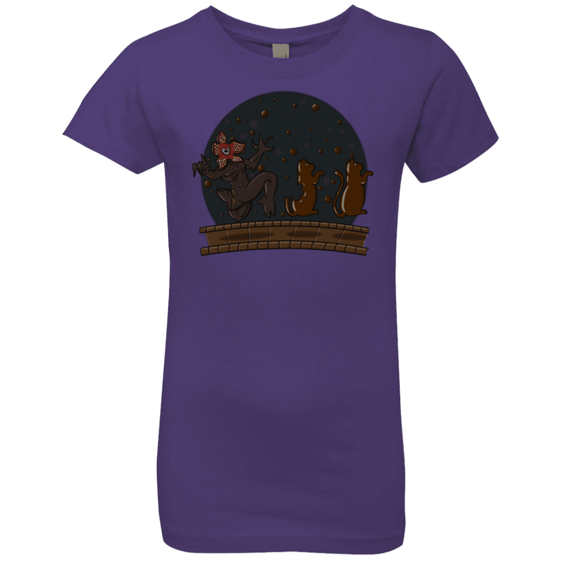T-Shirts Purple Rush / YXS Demogorgon Chocolata Girls Premium T-Shirt