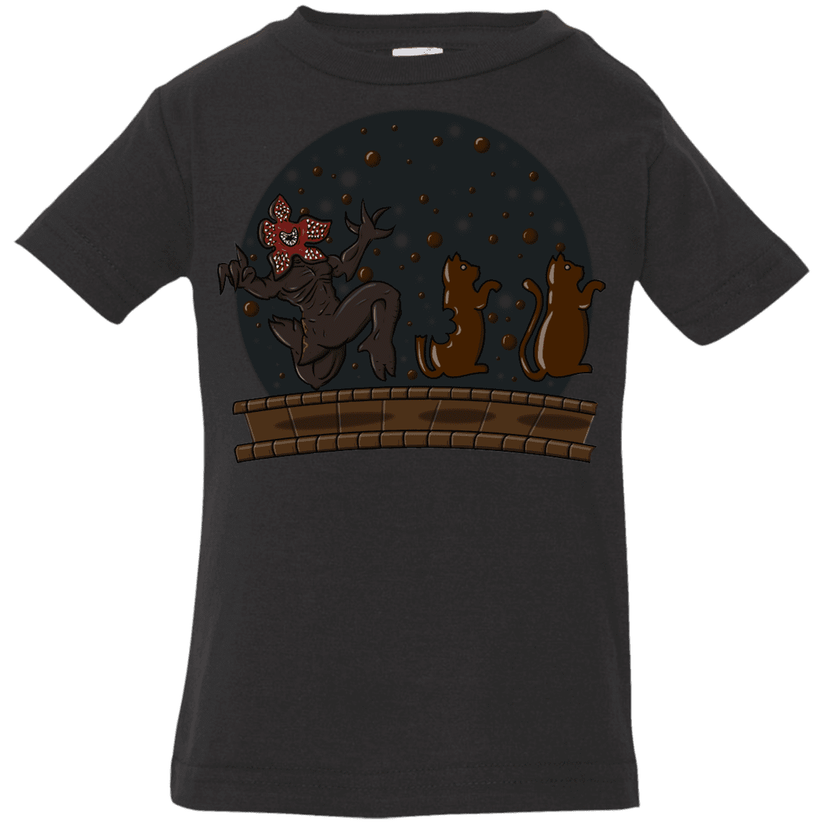 T-Shirts Black / 6 Months Demogorgon Chocolata Infant Premium T-Shirt
