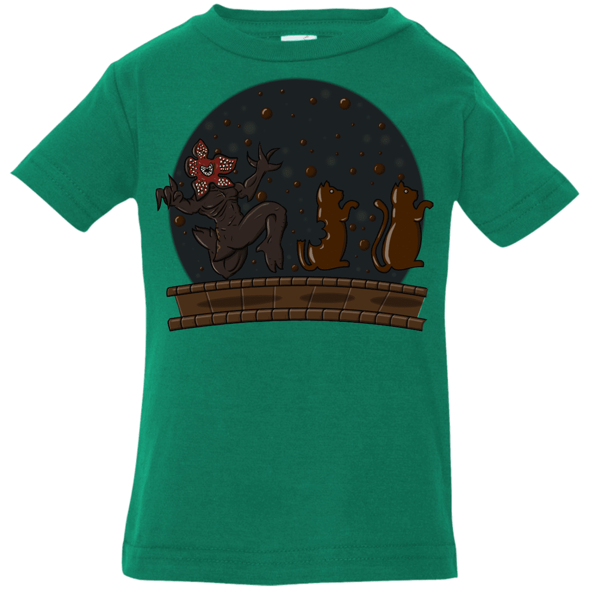 T-Shirts Kelly / 6 Months Demogorgon Chocolata Infant Premium T-Shirt