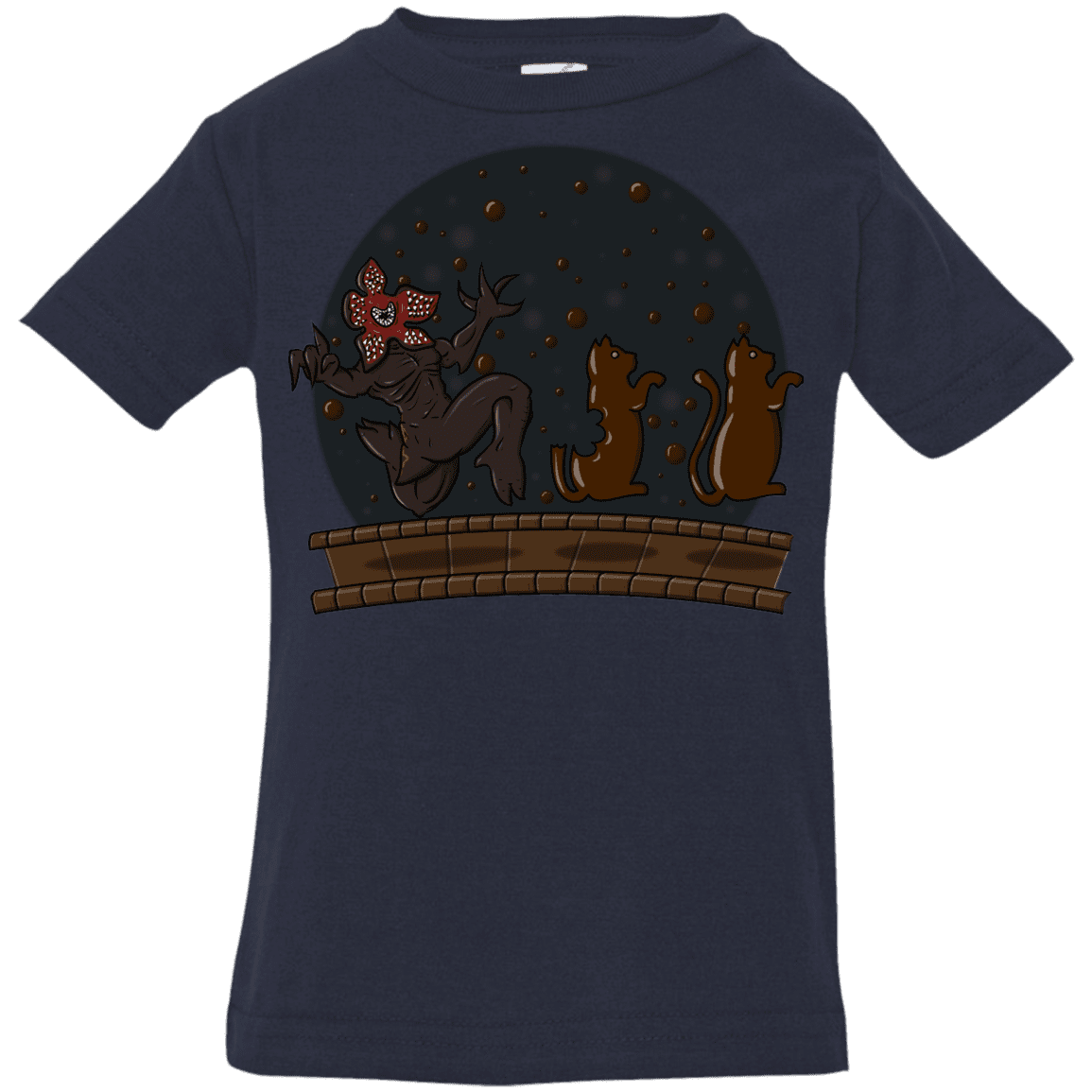T-Shirts Navy / 6 Months Demogorgon Chocolata Infant Premium T-Shirt