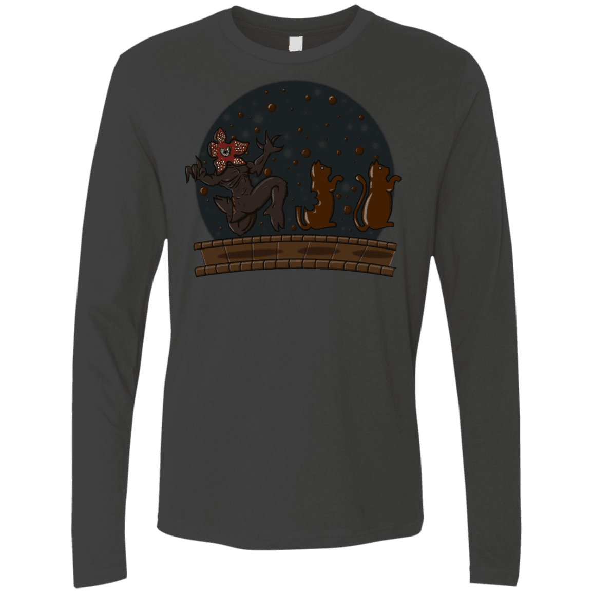 T-Shirts Heavy Metal / S Demogorgon Chocolata Men's Premium Long Sleeve