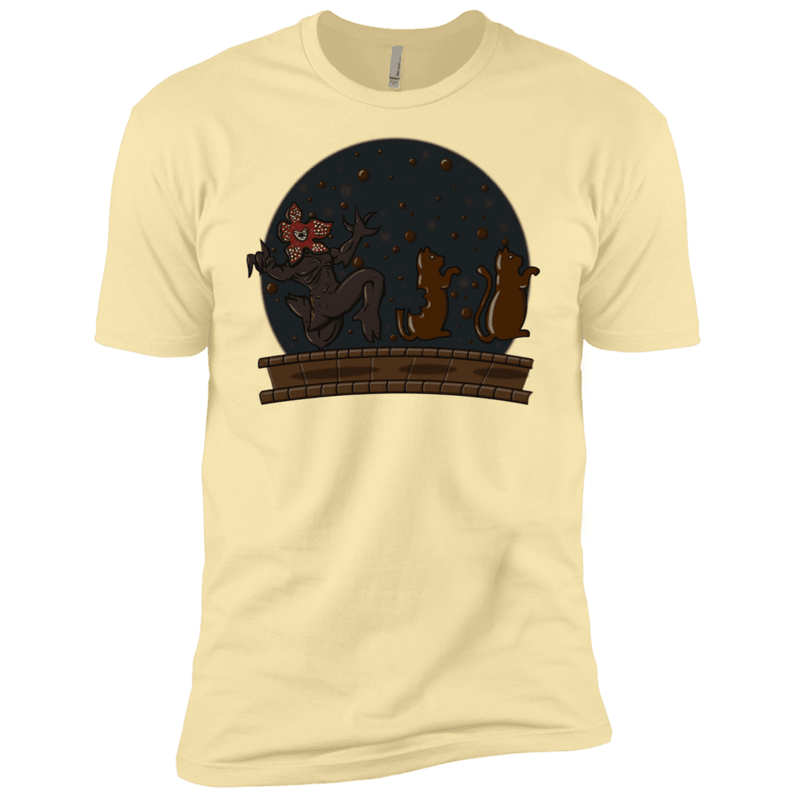 T-Shirts Banana Cream / X-Small Demogorgon Chocolata Men's Premium T-Shirt