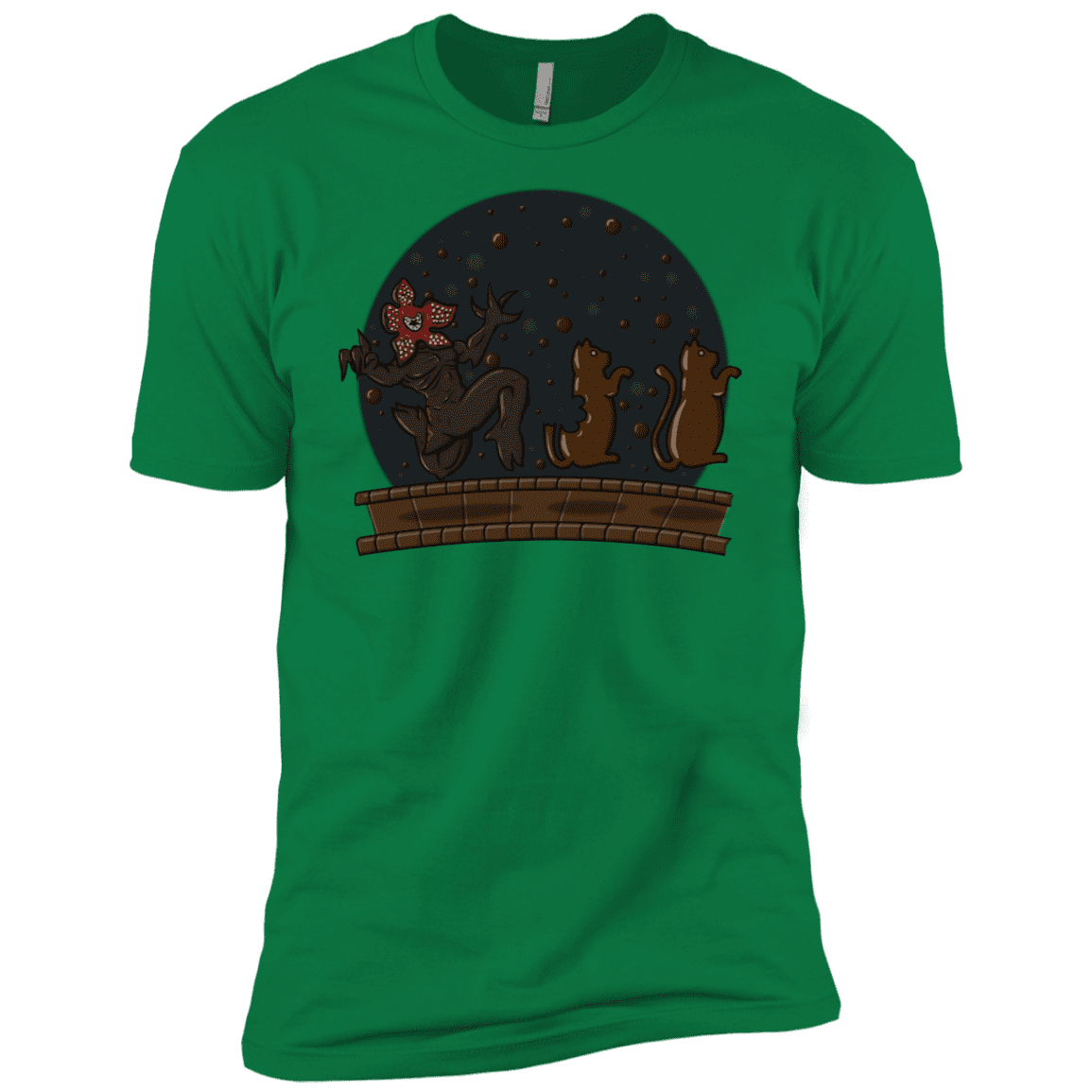 T-Shirts Kelly Green / X-Small Demogorgon Chocolata Men's Premium T-Shirt