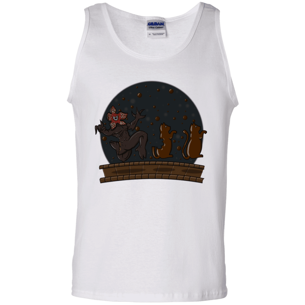 T-Shirts White / S Demogorgon Chocolata Men's Tank Top