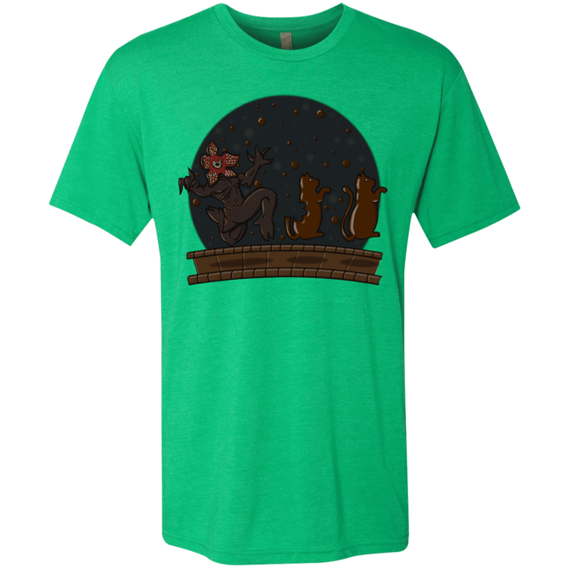 T-Shirts Envy / S Demogorgon Chocolata Men's Triblend T-Shirt