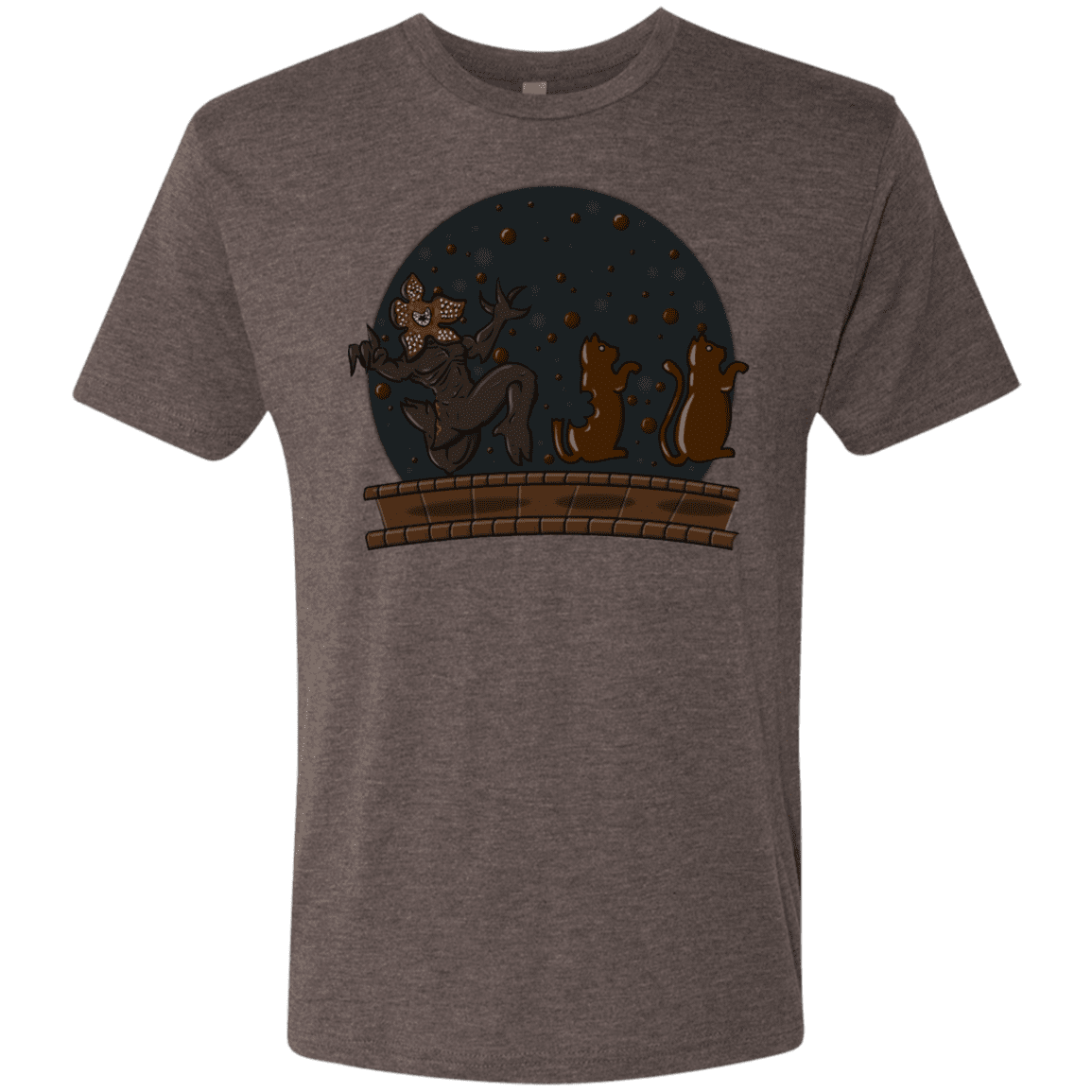 T-Shirts Macchiato / S Demogorgon Chocolata Men's Triblend T-Shirt