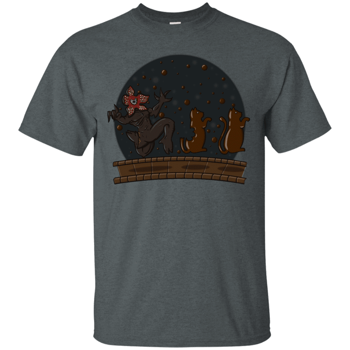 T-Shirts Dark Heather / S Demogorgon Chocolata T-Shirt