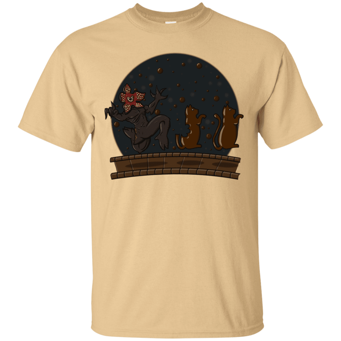 T-Shirts Vegas Gold / S Demogorgon Chocolata T-Shirt