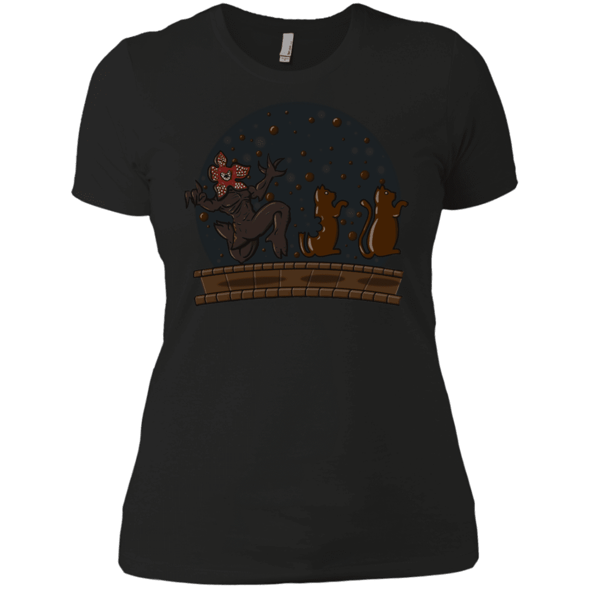 T-Shirts Black / X-Small Demogorgon Chocolata Women's Premium T-Shirt