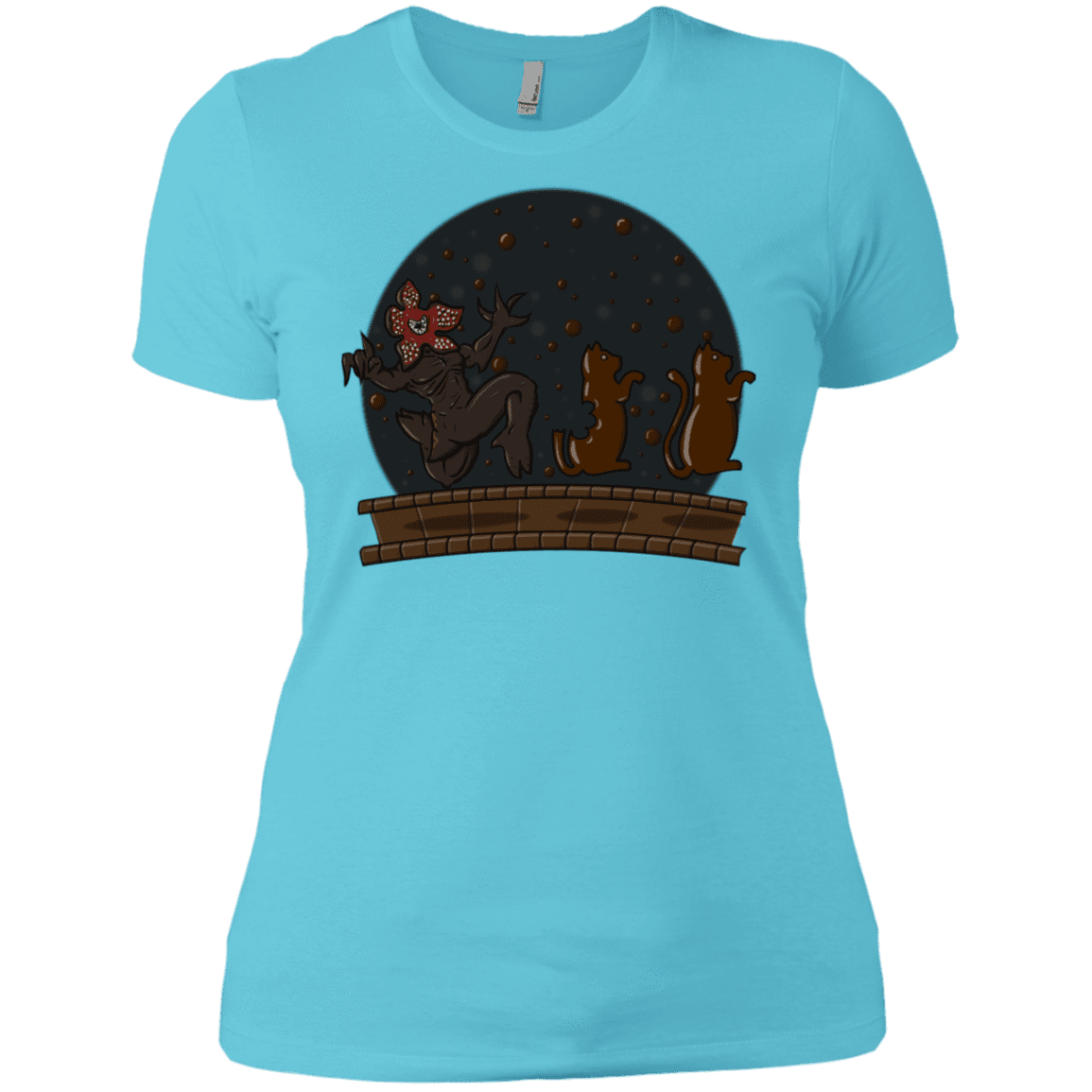 T-Shirts Cancun / X-Small Demogorgon Chocolata Women's Premium T-Shirt